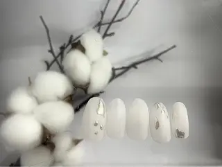 ネイル ⭐︎休業中の練習⭐︎ JNA認定講師髙橋のネイルデザイン