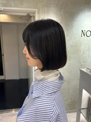 ミディアム 小野 明日香のヘアスタイル