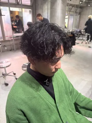 メンズ MEN’SsalonHYPE所属・布施メンズ特化美容師 秋山　涼のヘアスタイル