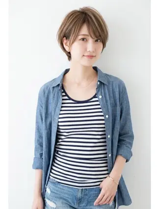 ショート ショートカット×メ ンズ特化‪✂︎‬長妻のヘアスタイル