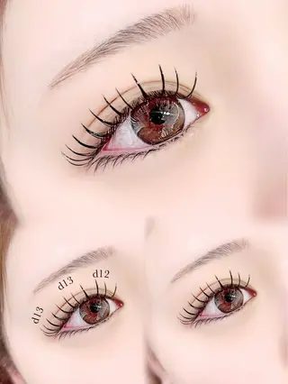 マツエク・マツパ Lucia 久留米店のマツエク・マツパデザイン