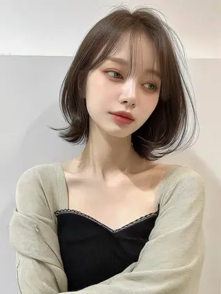 ミディアム 林 佑輔のヘアスタイル