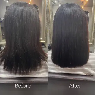 セミロング 艶髪/透明感カラー 山﨑俊輔のヘアスタイル