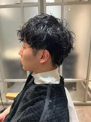 パーマ メンズ ⭕️メンズパーマ⭕️ 山口 裕太郎のヘアスタイル