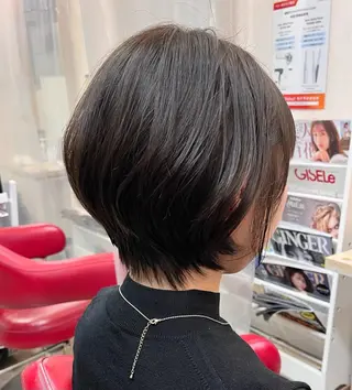 ショート カラー ショート専門 笠井翔太のヘアスタイル