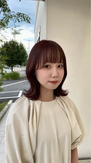 ミディアム メンズカット＆パーマ 髪質改善/岩元のヘアスタイル