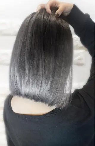 ミディアム カラー ヘアアレンジ 次世代シールエクステ 錦糸町 小泉 朋之のヘアスタイル