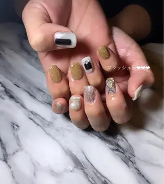 ネイル ﾈｲﾙﾙｰﾑﾘｯｶ 𝐦𝐚𝐲𝐮のネイルデザイン