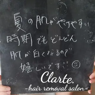 Clarte. クラルテのエステ・リラクイメージ