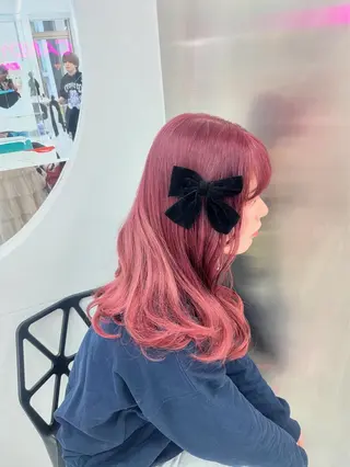 ロング まろっと艶感ブラウン ベージュ🤍まなかのヘアスタイル