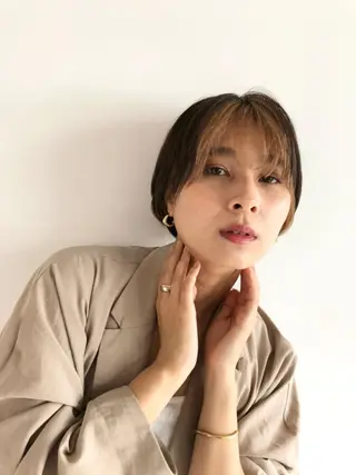 ショート カラー 【ショート特化】 森本　祐太のヘアスタイル