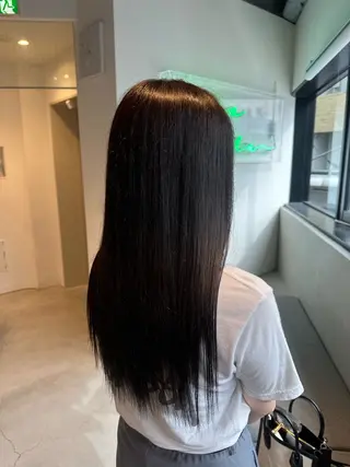 ロング カラー ながたに あやか🎀のヘアスタイル