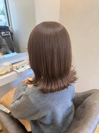 ミディアム カラー 髙橋明衣 /tocca船橋北口のヘアスタイル