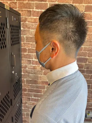 ショート メンズ 久木原 ゆりのヘアスタイル