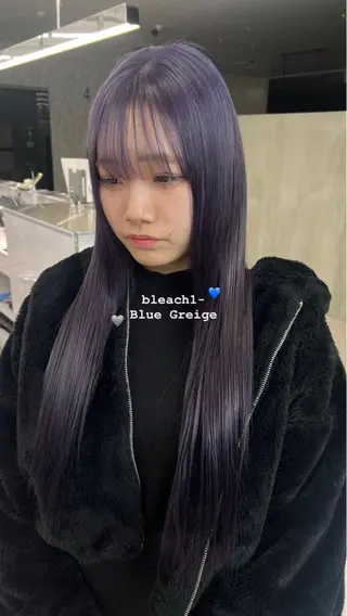 ロング カラー レイヤー特化/渋谷 rinのヘアスタイル