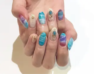 ネイル 舞田 苑香のネイルデザイン