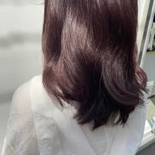 ミディアム カラー 🪭risa 暖色/レイヤー🪭のヘアスタイル