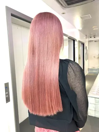 ロング カラー 🤍垢抜け♡透明感 カラーmoeka🤍のヘアスタイル