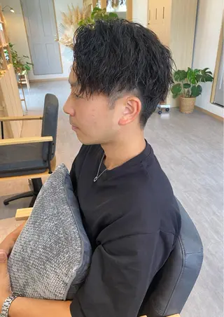 パーマ メンズ 内野 友貴のヘアスタイル