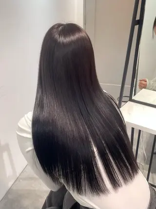 ロング mion🦋韓国ヘア 透明感カラー🫧のヘアスタイル