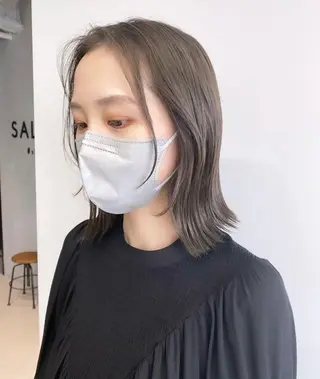 ミディアム カラー マンツーマン半個室 tamuraのヘアスタイル