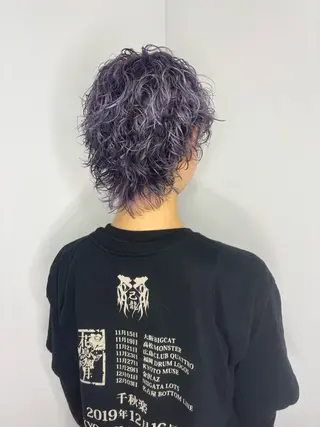 ショート カラー IO/ブリーチカラー 特化美容師✨のヘアスタイル