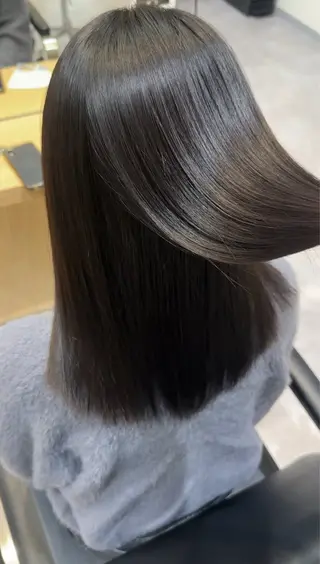 ミディアム 癖毛改善縮毛矯正 /中山なかやまのヘアスタイル