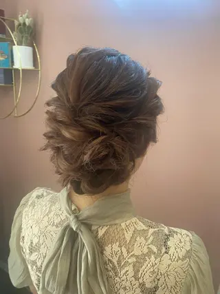 ロング ヘアアレンジ pep natsumiのヘアスタイル