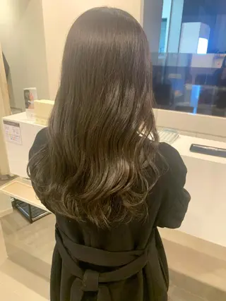 ロング カラー ヘアアレンジ 店長/骨格診断/美髪 髪質改善/松若　優のヘアスタイル