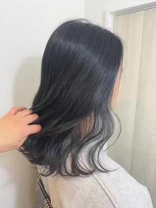 ミディアム カラー 💓永坂　美由紀💓 Aujuaソムリエのヘアスタイル