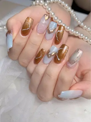 ネイル lucky nail 歌舞伎町のネイルデザイン