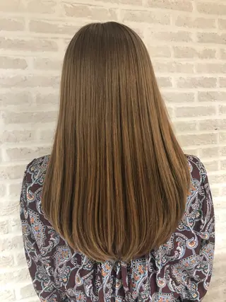 ロング カラー 北岡 慶子 大宮駅西口徒歩3分のヘアスタイル