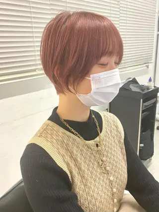 ショート カラー 似合わせ専門美容師 なかじまのヘアスタイル