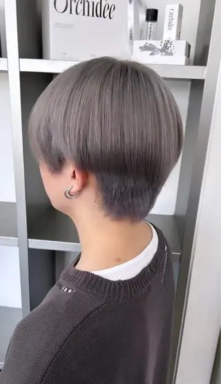 ミディアム カラー ヘアアレンジ 🎀ブリーチ×艶髪 🎀 ♡さや♡のヘアスタイル