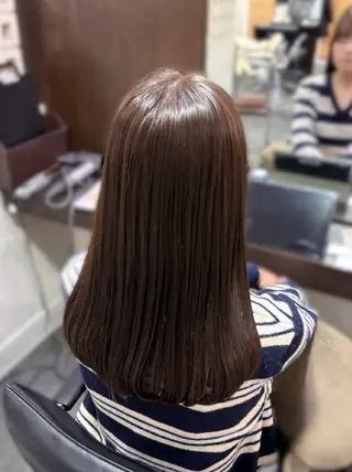 カラー 瀬田/顔周りカット/ レイヤー/石田亜弥のヘアスタイル