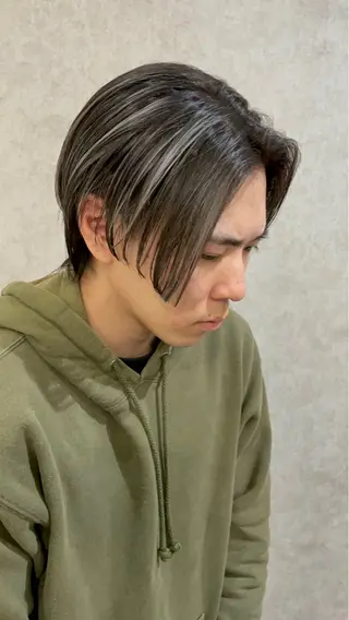 カラー メンズ バレイヤージュ特化｜ Takuのヘアスタイル