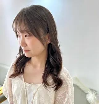 ミディアム 秋山 勝陽のヘアスタイル