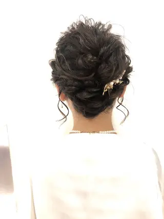 ヘアアレンジ 菊池 栄里奈のヘアスタイル