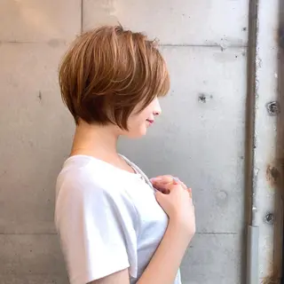 ショート ✨縮毛矯正/髪質改善 錦糸町/松坂拓馬のヘアスタイル