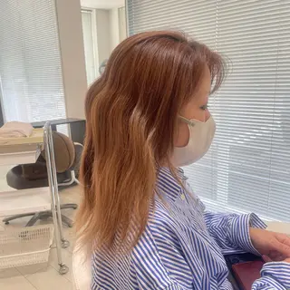 セミロング アミーベル🧸🧡 本店✂️しおりのヘアスタイル