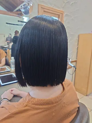 ショート 酸性ストレート/豊橋 市/湖西市/山本あづのヘアスタイル