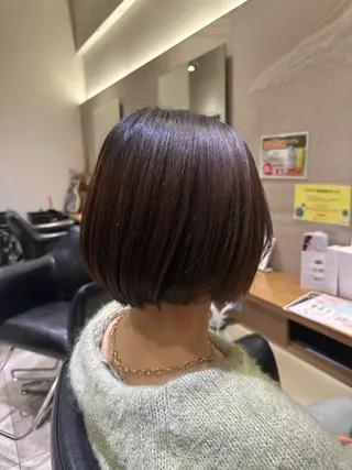 ショート hum立川 水野由香のヘアスタイル