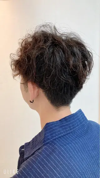 メンズ フリーランス理美容師 いさかのヘアスタイル