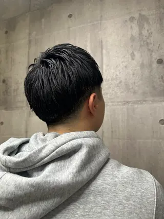 ショート パーマ ヘアアレンジ メンズ メンズヘア静岡 ✂︎Ryuheiのヘアスタイル