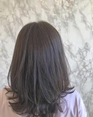 カラー ミディアム 東中野🥇美容室 FLOW東中野店のヘアスタイル