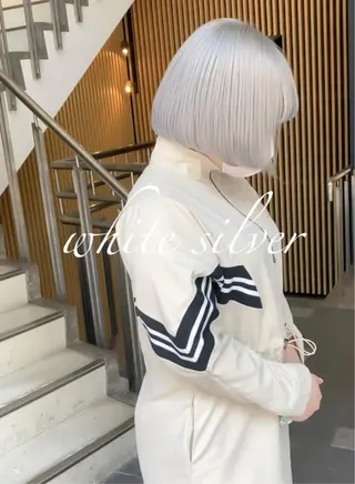 ショート カラー Selenehair 三条本店のヘアスタイル