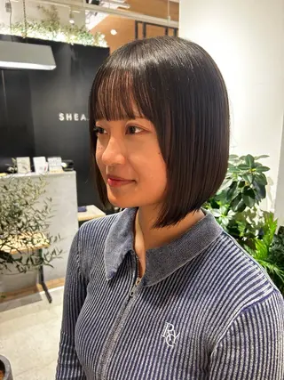ショート 暖色カラー 奥村陽花のヘアスタイル