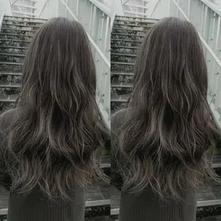 ロング 今中 小百合のヘアスタイル