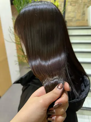 ロング チャンモリパーマ/韓 国/Minami🦋のヘアスタイル