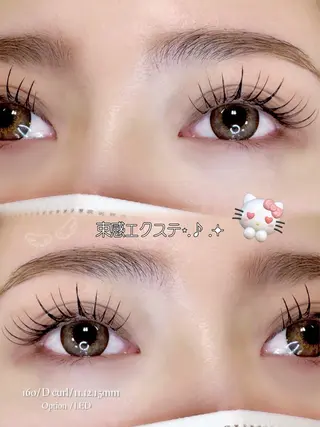 マツエク・マツパ 韓国まつげ🩶美眉 /AYANEのマツエク・マツパデザイン